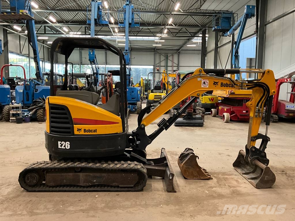 Bobcat E 26 Minigraafmachines < 7t