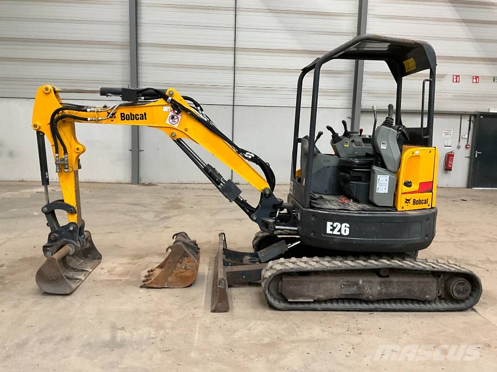 Bobcat E 26 Minigraafmachines < 7t