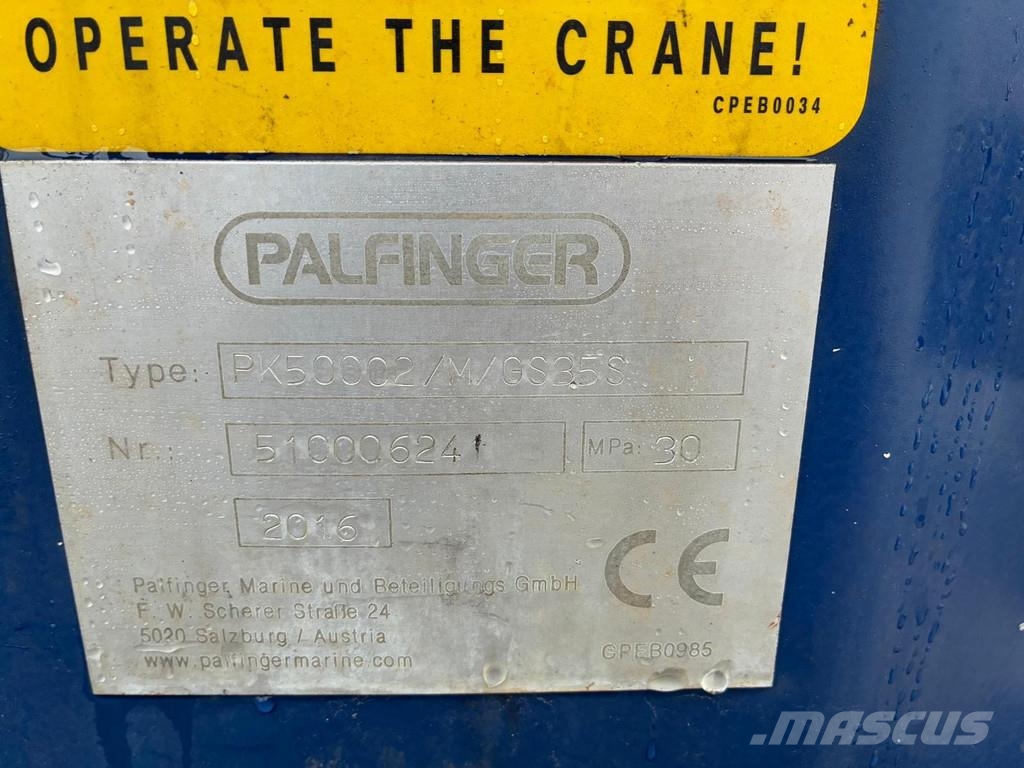 Palfinger PK50002 /M/GS35S Kranovi za utovar
