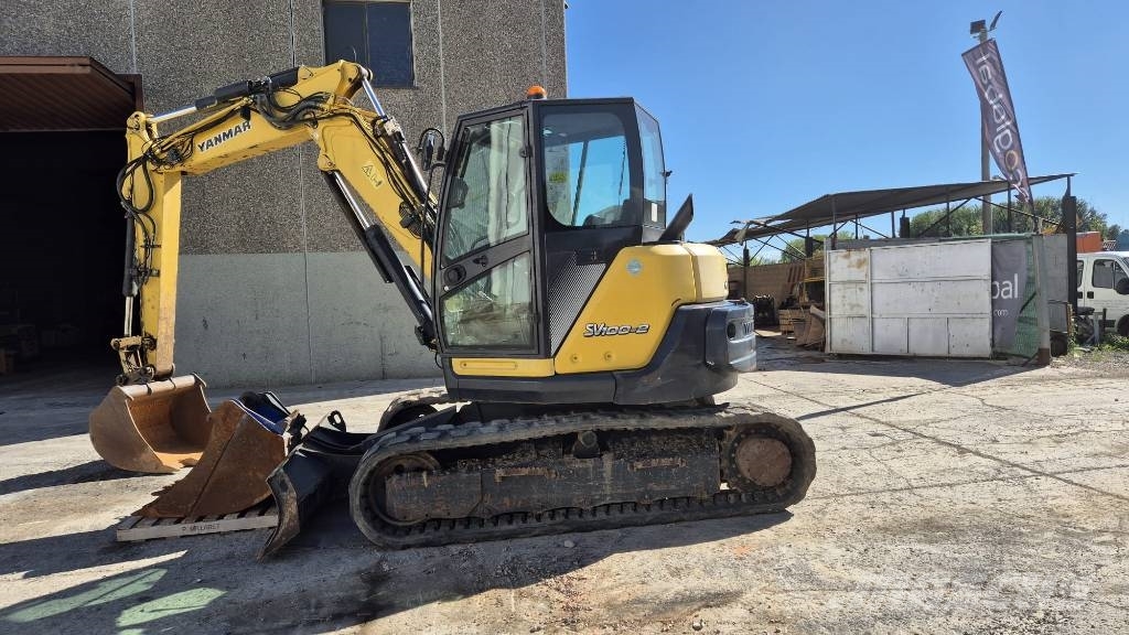 Yanmar SV 100-2 Средни екскаватори 7т - 12т