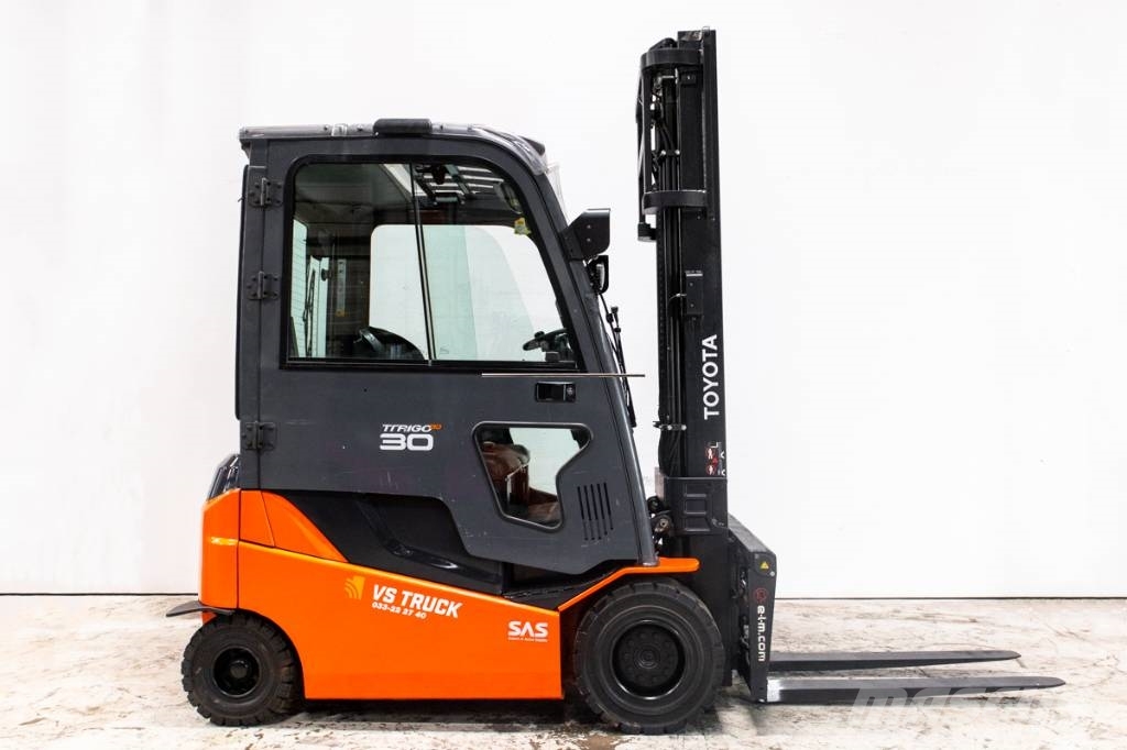 Toyota Traigo 8FBMKT30, 3-tons elmotvikt med låga timmar Ηλεκτρικά περονοφόρα ανυψωτικά κλαρκ