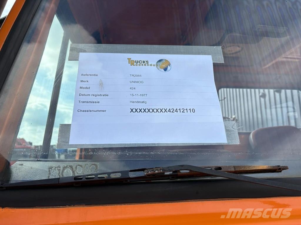 Unimog 424 + 4X4 + BJ 1977 + MANUAL + 261666 KM + HYDRAUL Ostalo