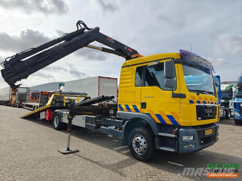 MAN TGM 15.250 4x2 Day Cab (6 seats) Euro5 - HIAB 122 レッカー車