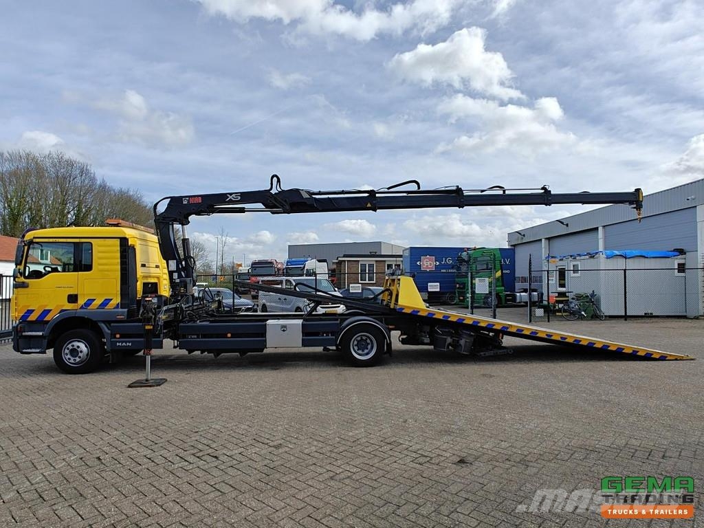 MAN TGM 15.250 4x2 Day Cab (6 seats) Euro5 - HIAB 122 Грузовые эвакуаторы