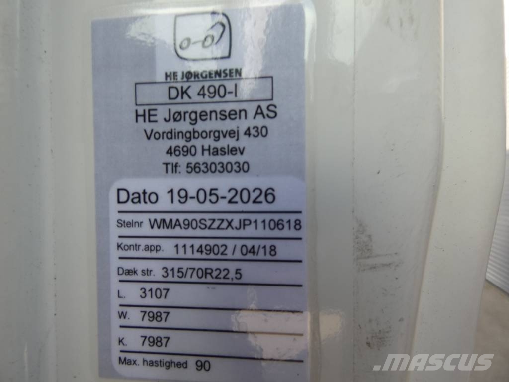 MAN TGS 35.320 Tovornjaki zabojniki
