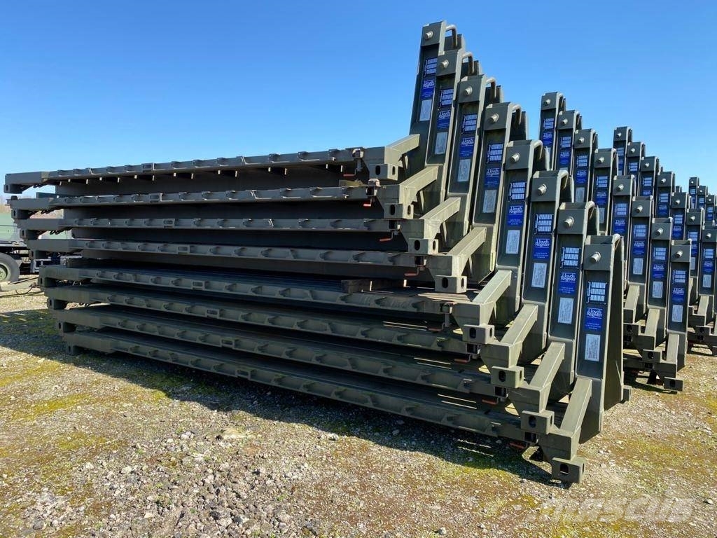 Marshalls Unused military Flat Rack 20ft hook load 훅 리프트 트럭