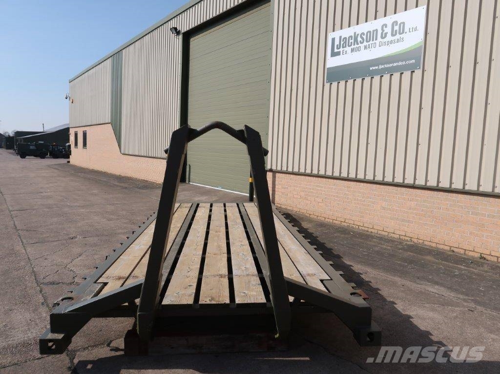 Marshalls Unused military Flat Rack 20ft hook load 훅 리프트 트럭