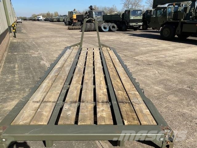 Marshalls Unused military Flat Rack 20ft hook load 훅 리프트 트럭