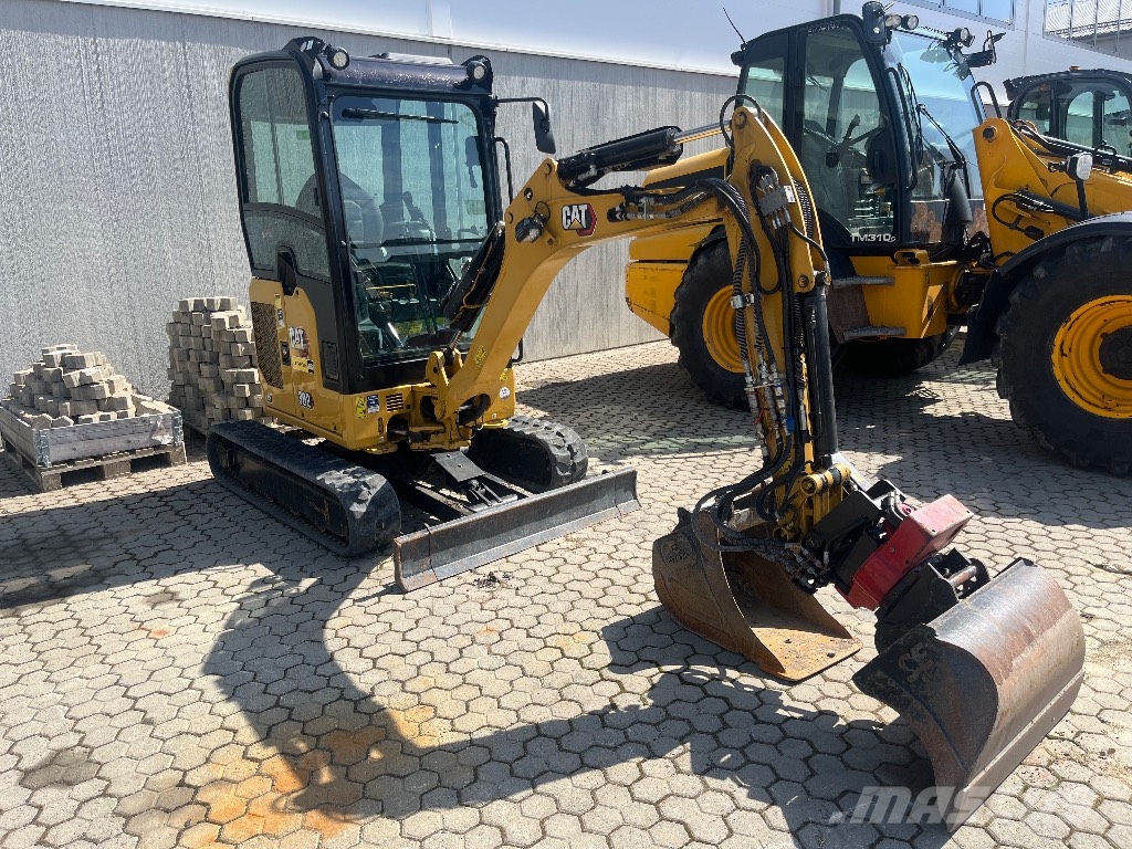 CAT 302 CR Fullutrustad, 1190h Minigrävare < 7t