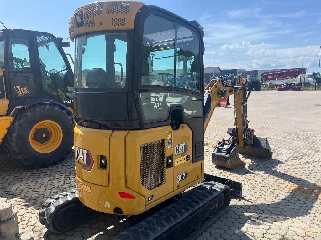 CAT 302 CR Fullutrustad, 1190h Minigrävare < 7t