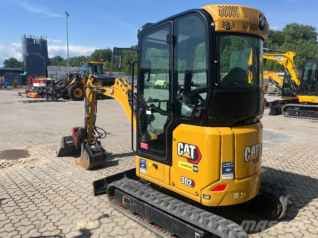 CAT 302 CR Fullutrustad, 1190h Minigrävare < 7t