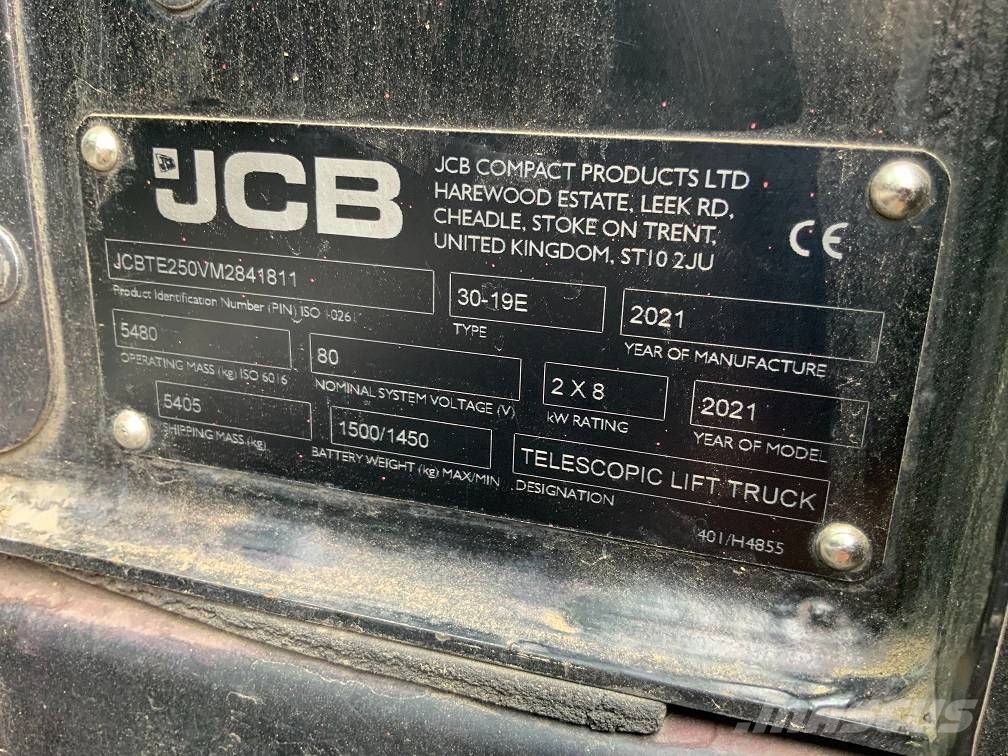 JCB TLT30-19 E Teleskopiskie manipulatori
