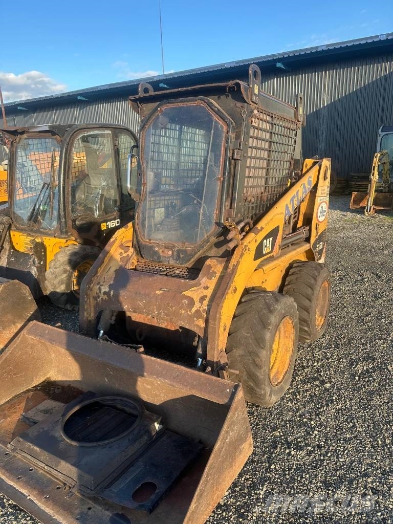 CAT 216 B Ketjut, telat ja alustat