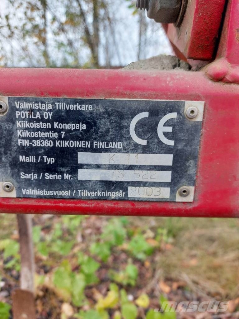 POTILA K 13+Kongskilde mixeri Kultivaattori Kultivatori