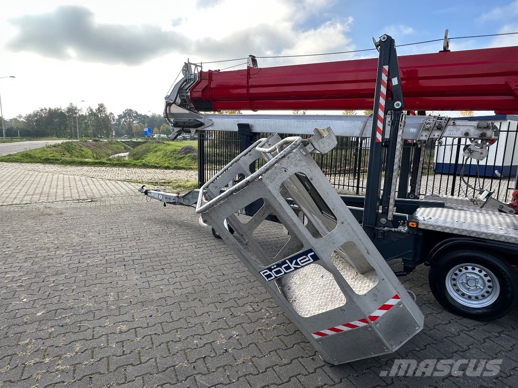 Böcker AHK 36/2400 Trailer Crane with passenger basket! Rabljeni žerjavi za vsak teren