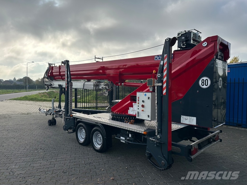 Böcker AHK 36/2400 Trailer Crane with passenger basket! Rabljeni žerjavi za vsak teren