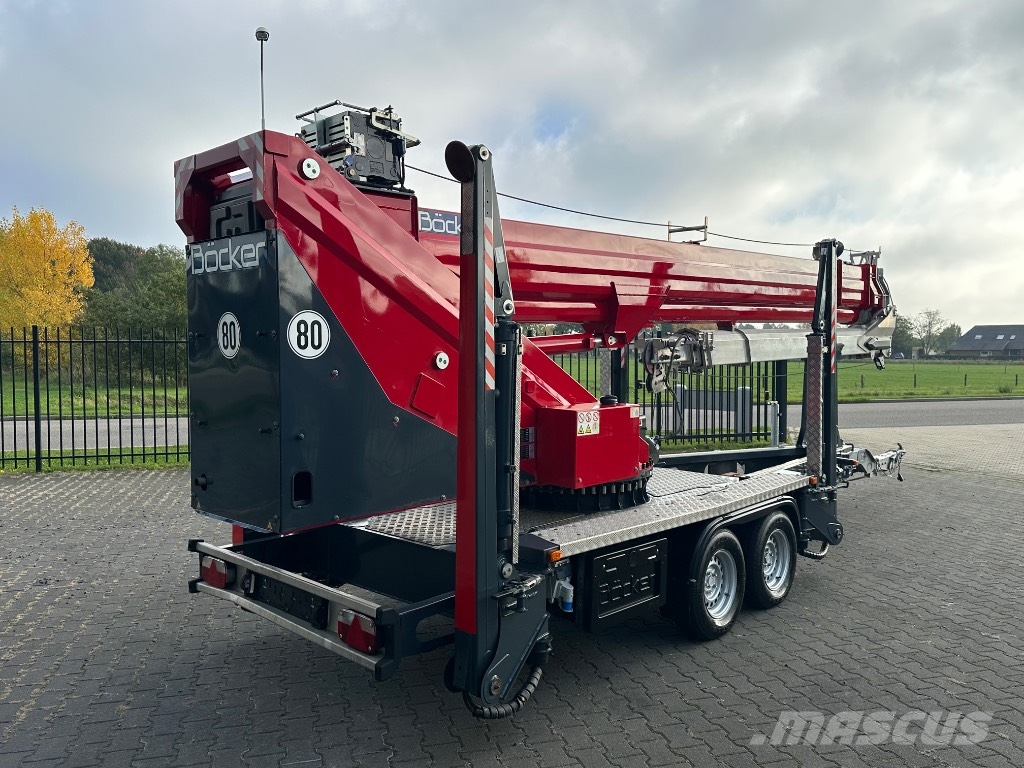 Böcker AHK 36/2400 Trailer Crane with passenger basket! Rabljeni žerjavi za vsak teren