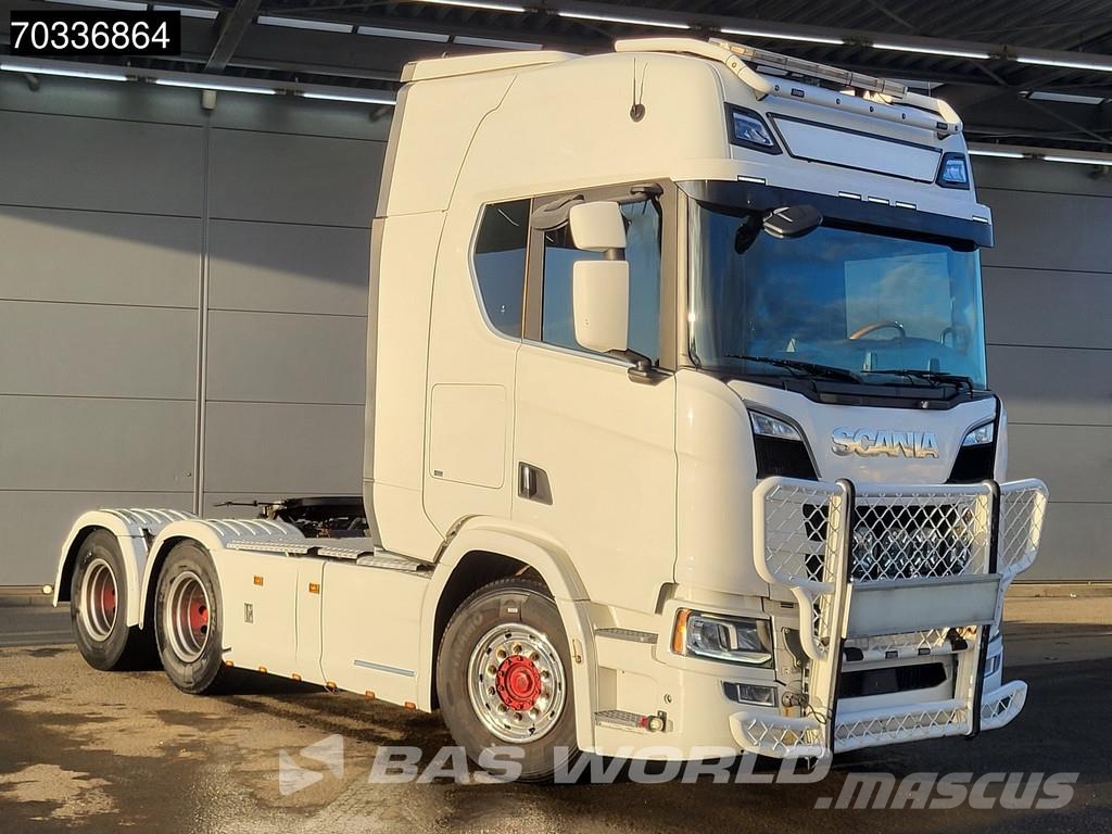 Scania R580 R 6X4 Retarder Hydraulik Full-Air Leder Navi Trekkvogner