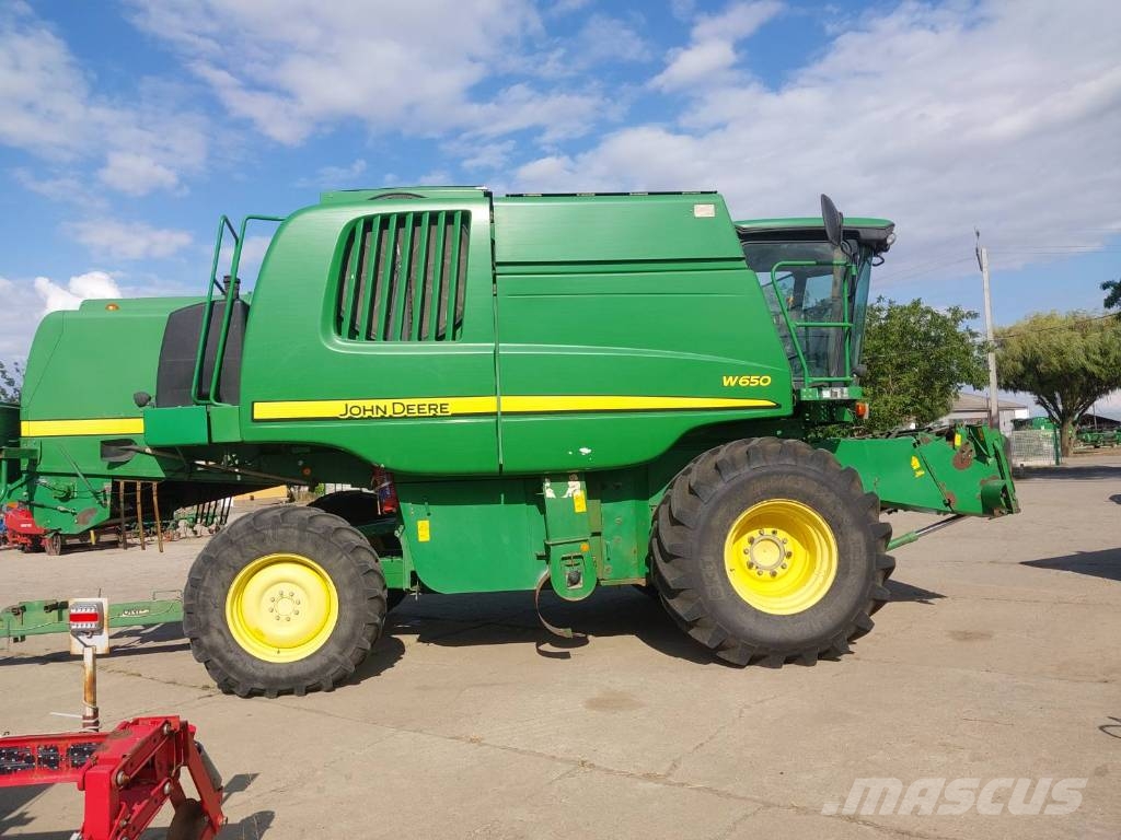 John Deere W 650 Kombajni