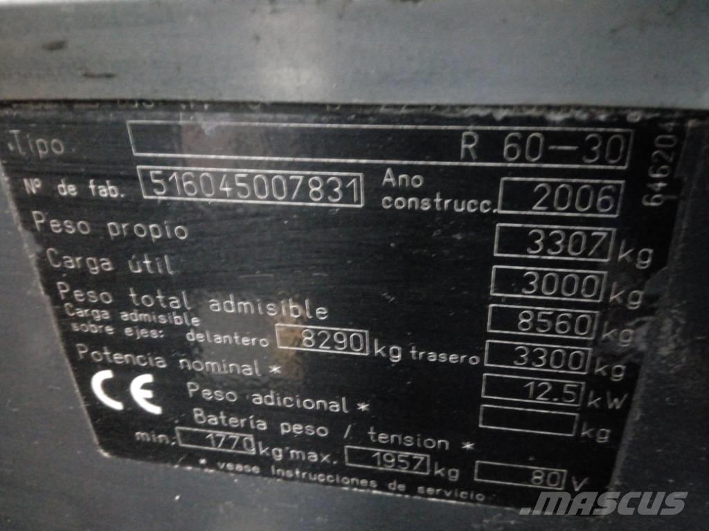 Still R 60-30 电动叉车