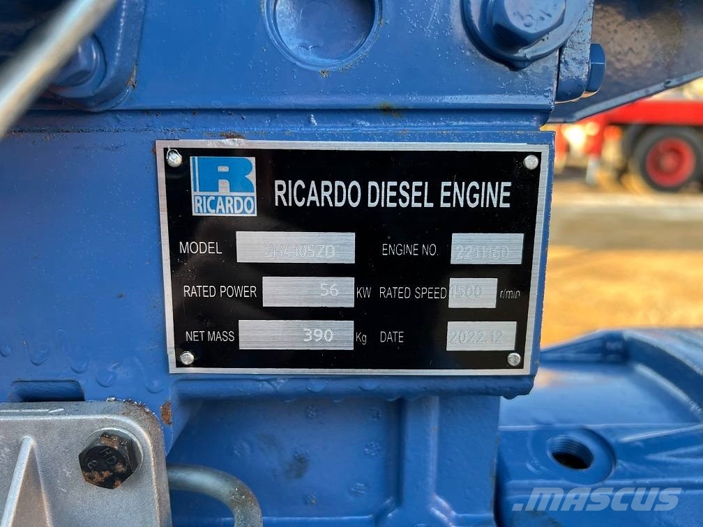 Ricardo 50kva (40kw) generator 3 phase 50hz 400v unused Γεννήτριες ντίζελ