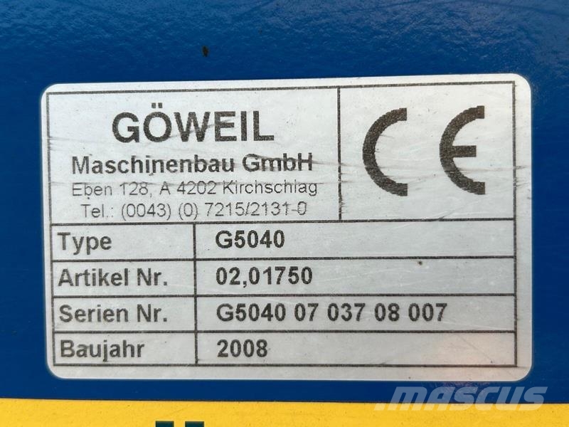 John Deere V461M mit Göweil G5040 Landbouw - overige