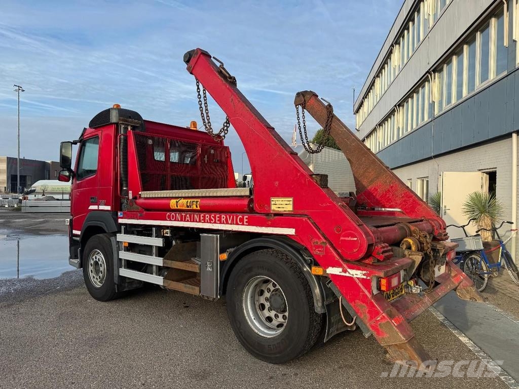 Volvo FM 330 4X2 EURO 6 + HYVA SKIPLOADER Скиповые погрузчики