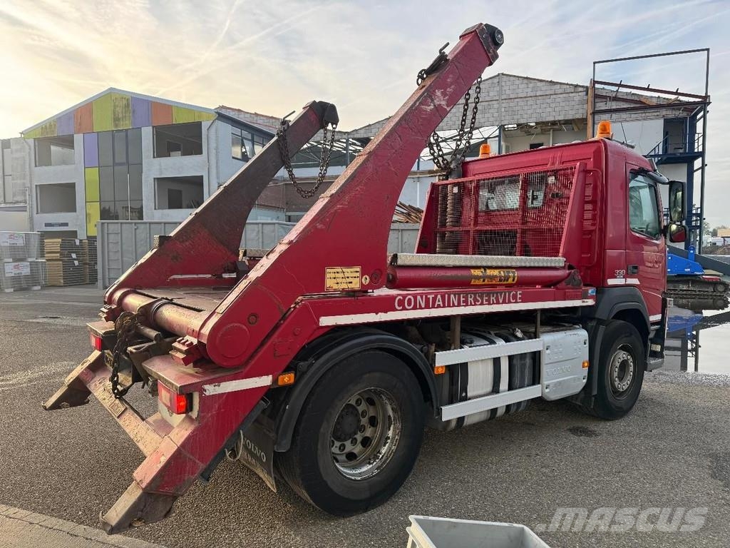 Volvo FM 330 4X2 EURO 6 + HYVA SKIPLOADER Скиповые погрузчики