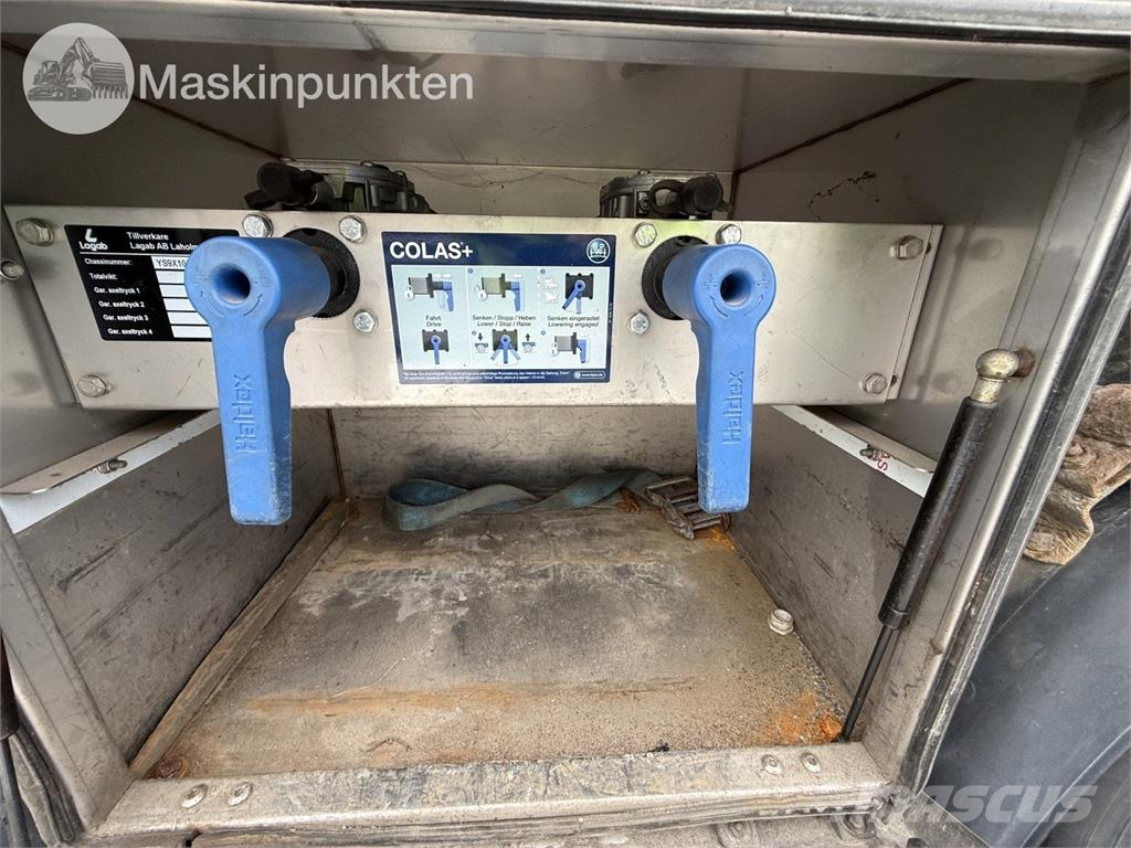 Lagab 5127-3-T Umpikoriperävaunut