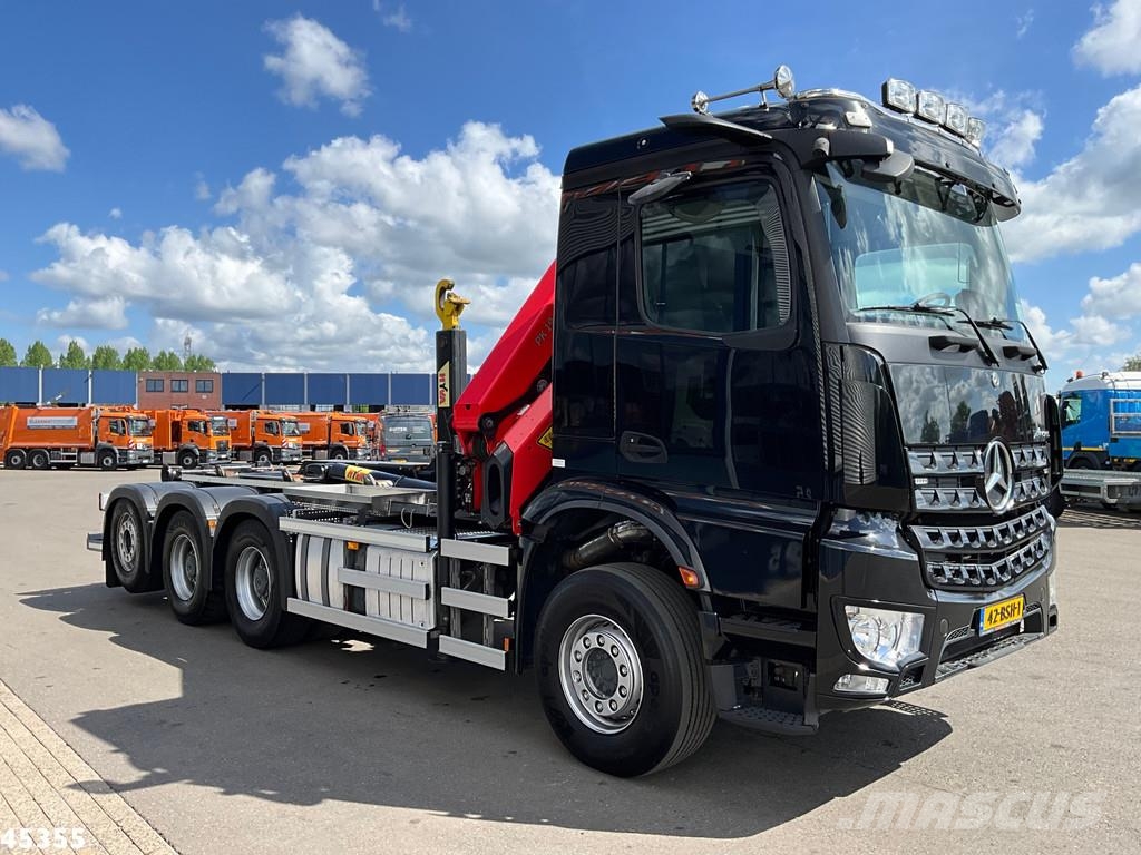 Mercedes-Benz Arocs 3540 8x4 Palfinger 19 Tonmeter laadkraan Ges Koukkulava kuorma-autot