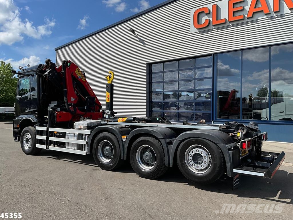 Mercedes-Benz Arocs 3540 8x4 Palfinger 19 Tonmeter laadkraan Ges Koukkulava kuorma-autot