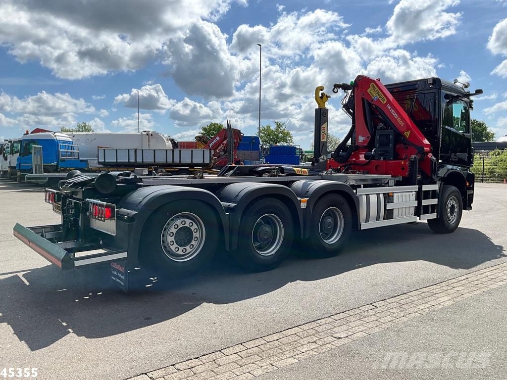 Mercedes-Benz Arocs 3540 8x4 Palfinger 19 Tonmeter laadkraan Ges Koukkulava kuorma-autot