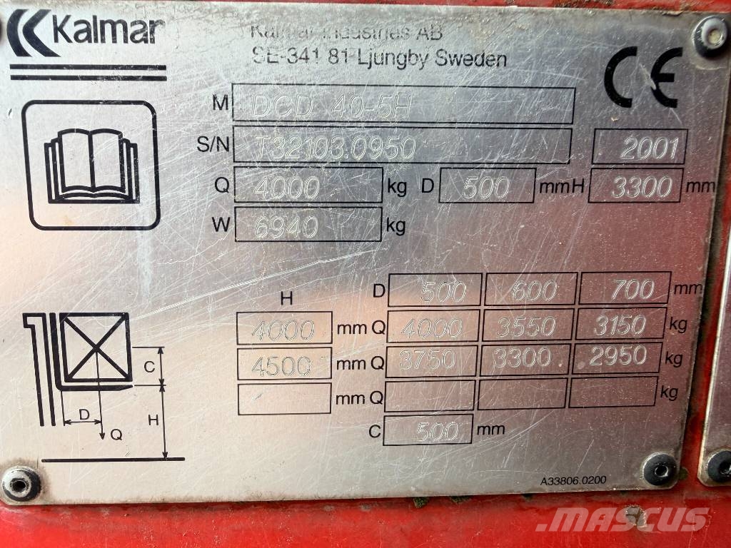 Kalmar DCD 40-5H Dieseltrukit