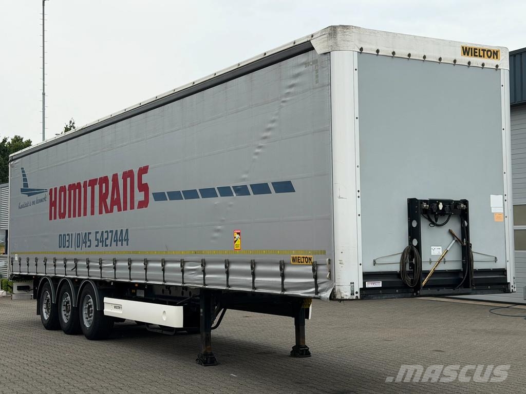 Wielton Schuifzeil-Dak / SAF-Disc / Lift-As *Apk* Semi Reboques Cortinas Laterais