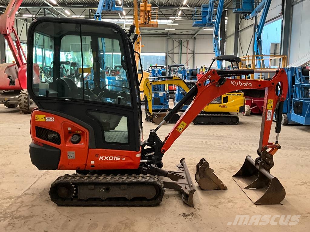 Kubota KX 016-4 Minigraafmachines < 7t