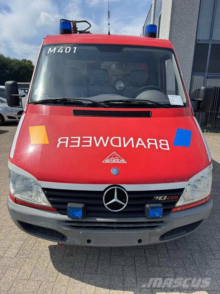 Mercedes-Benz Sprinter 313 **EX FIREDEPARTMENT-BELGIAN ORIGINE** 박스 바디