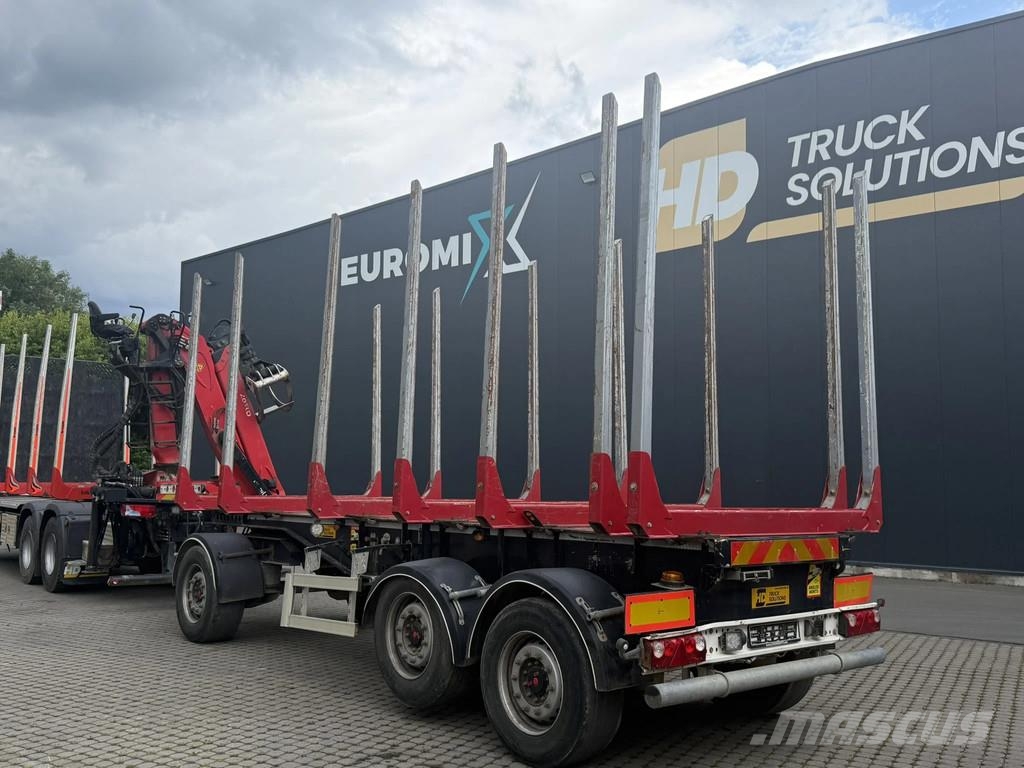 MAN TGS 33.510 MAN TGS 33.510 6X4 BB E6 EPSILON 150Z 3 Camion trasporto legname