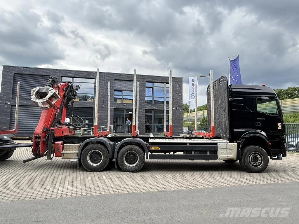 MAN TGS 33.510 MAN TGS 33.510 6X4 BB E6 EPSILON 150Z 3 Camion trasporto legname