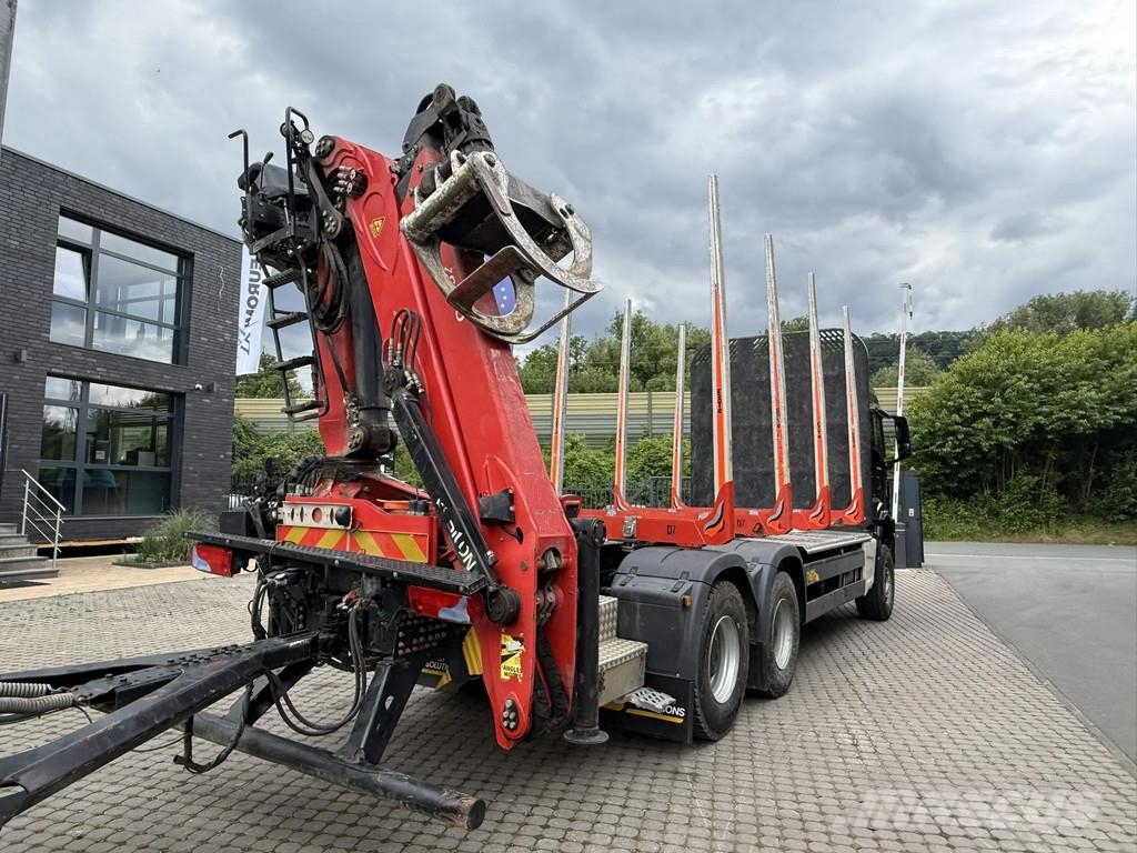 MAN TGS 33.510 MAN TGS 33.510 6X4 BB E6 EPSILON 150Z 3 Camion trasporto legname