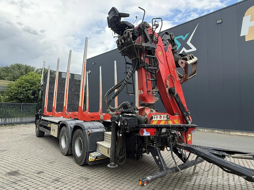MAN TGS 33.510 MAN TGS 33.510 6X4 BB E6 EPSILON 150Z 3 Camion trasporto legname