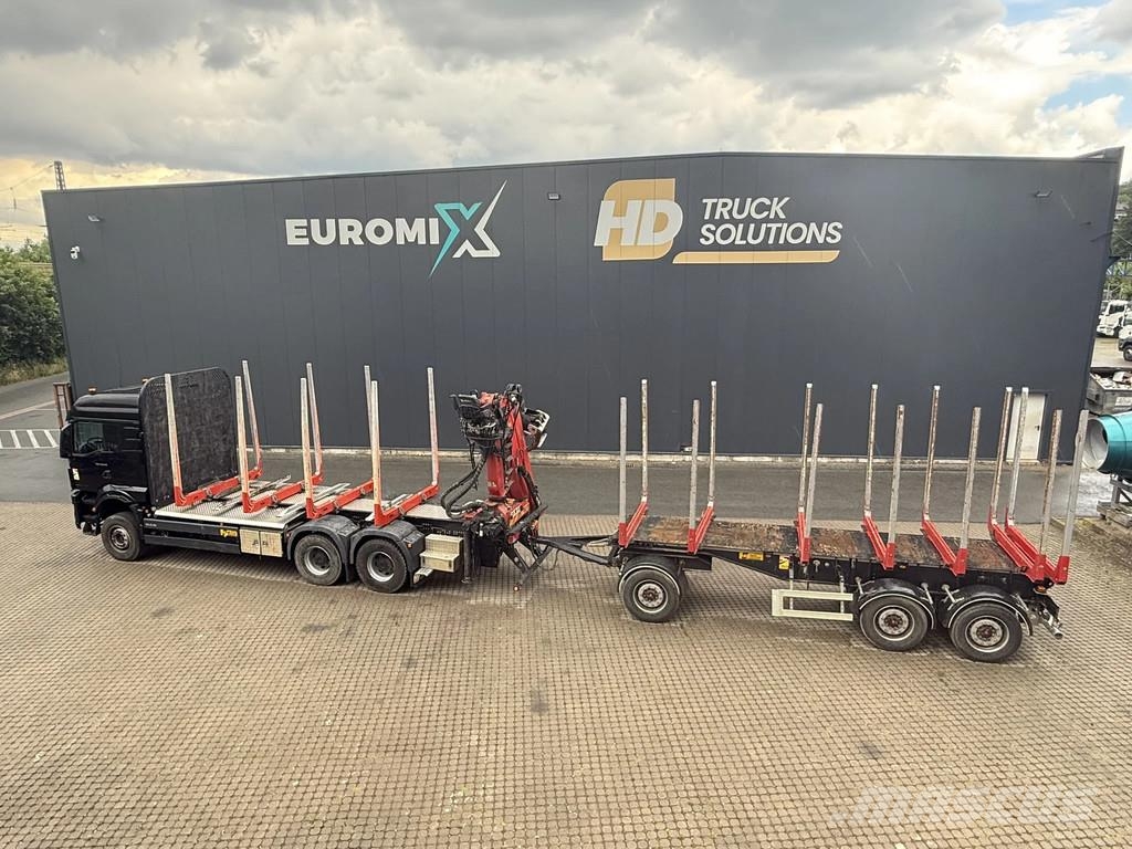 MAN TGS 33.510 MAN TGS 33.510 6X4 BB E6 EPSILON 150Z 3 Camion trasporto legname