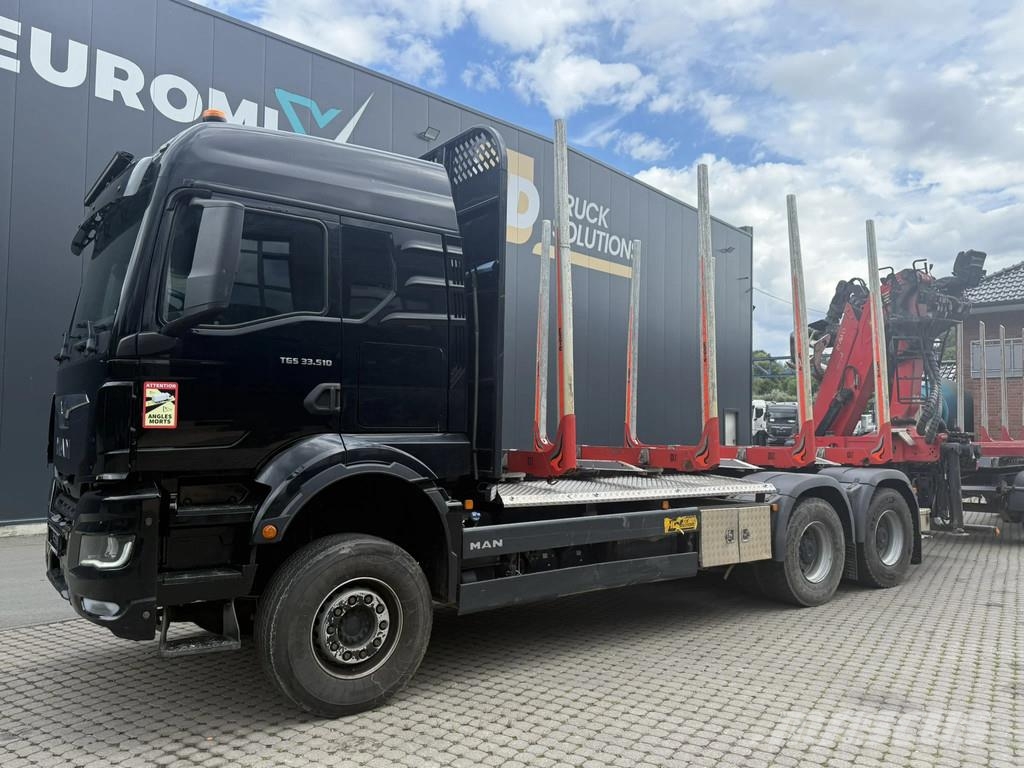 MAN TGS 33.510 MAN TGS 33.510 6X4 BB E6 EPSILON 150Z 3 Camion trasporto legname