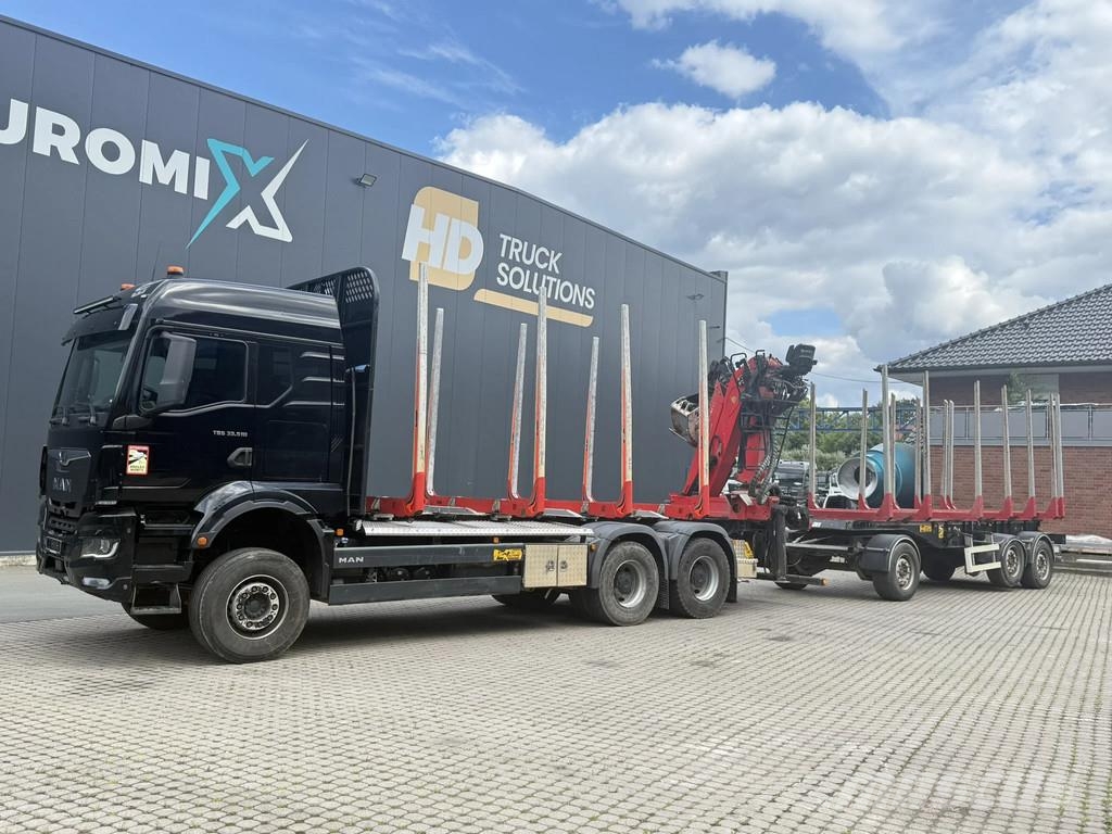 MAN TGS 33.510 MAN TGS 33.510 6X4 BB E6 EPSILON 150Z 3 Camion trasporto legname