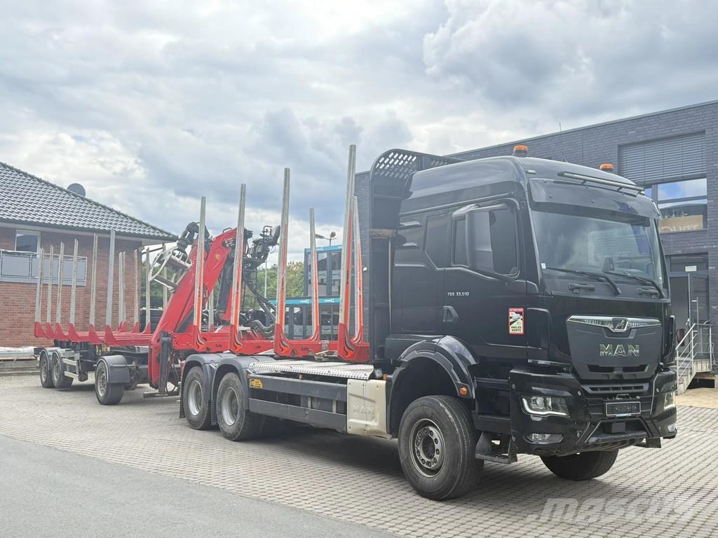 MAN TGS 33.510 MAN TGS 33.510 6X4 BB E6 EPSILON 150Z 3 Camion trasporto legname