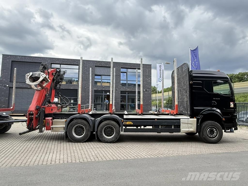 MAN TGS 33.510 MAN TGS 33.510 6X4 BB E6 EPSILON 150Z 3 Transportes de madera