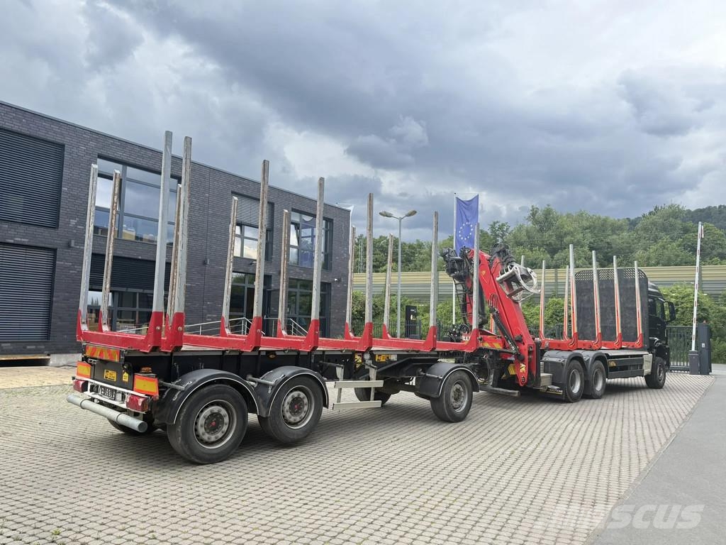 MAN TGS 33.510 MAN TGS 33.510 6X4 BB E6 EPSILON 150Z 3 Camion trasporto legname