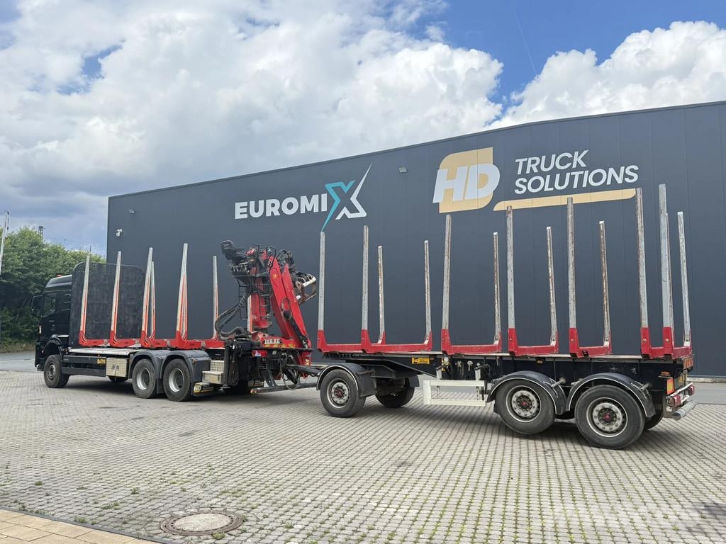 MAN TGS 33.510 MAN TGS 33.510 6X4 BB E6 EPSILON 150Z 3 Camion trasporto legname