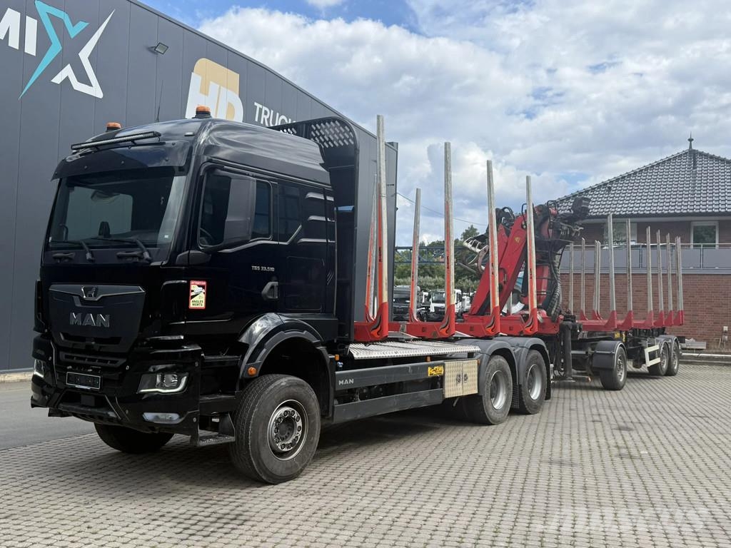MAN TGS 33.510 MAN TGS 33.510 6X4 BB E6 EPSILON 150Z 3 Camion trasporto legname