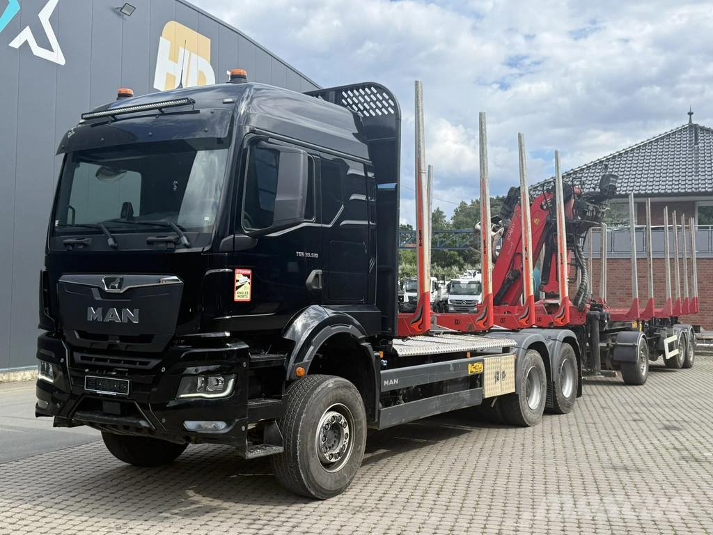 MAN TGS 33.510 MAN TGS 33.510 6X4 BB E6 EPSILON 150Z 3 Camion trasporto legname