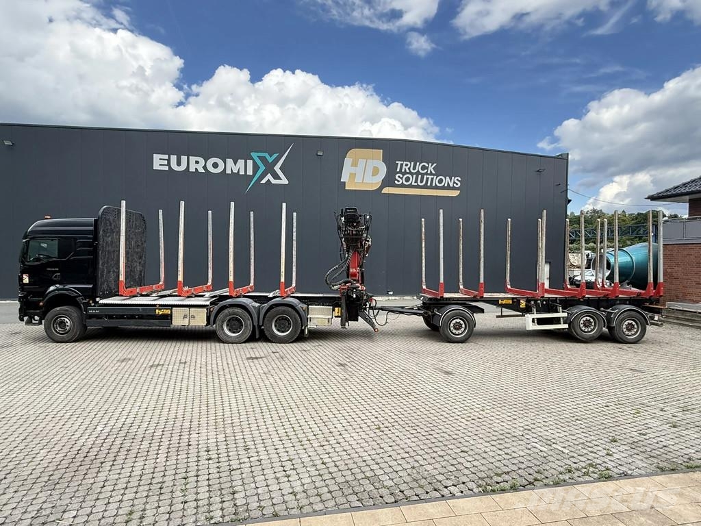 MAN TGS 33.510 MAN TGS 33.510 6X4 BB E6 EPSILON 150Z 3 Camion trasporto legname